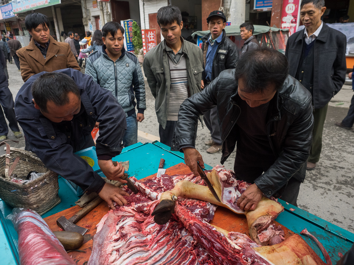At the Butchers