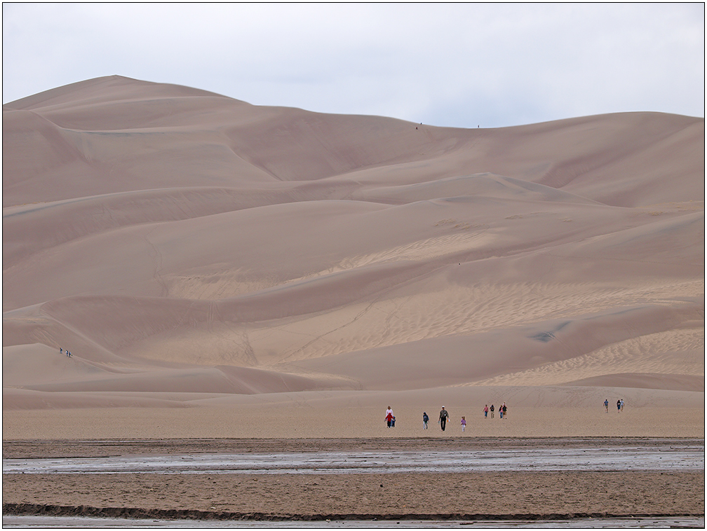 Walking on the Dunes