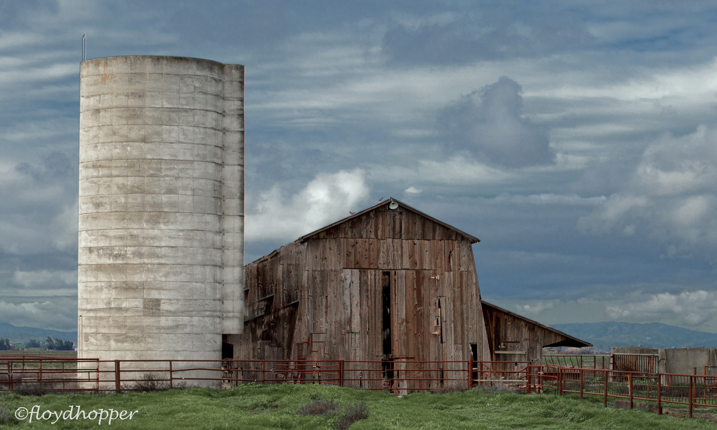 Old Milk Barn and Silo