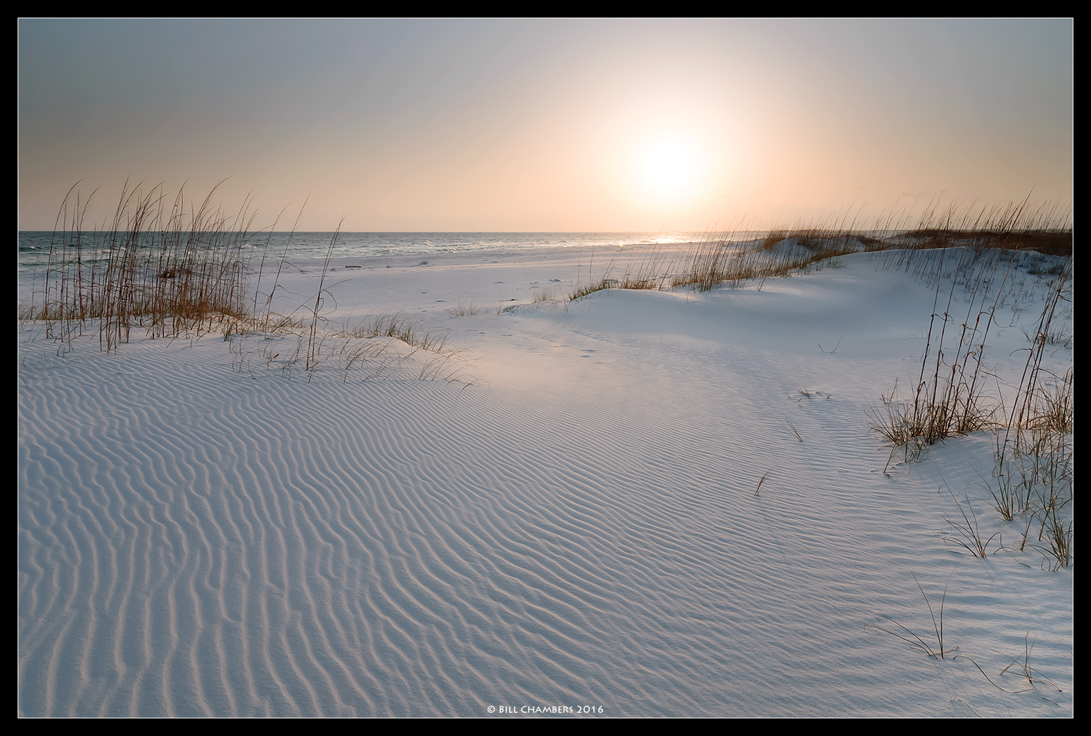 Rippled Sunset