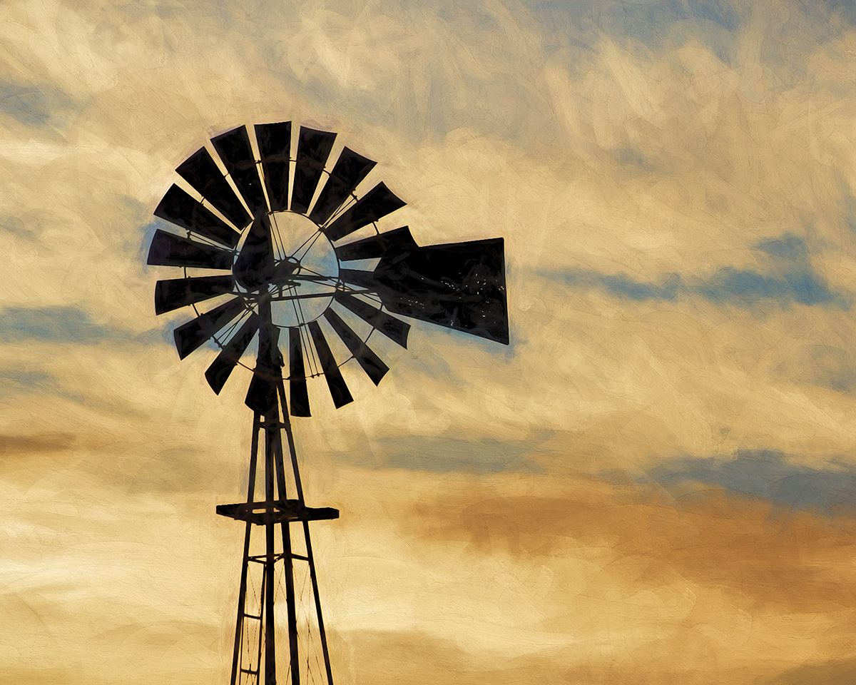 Painted Windmill