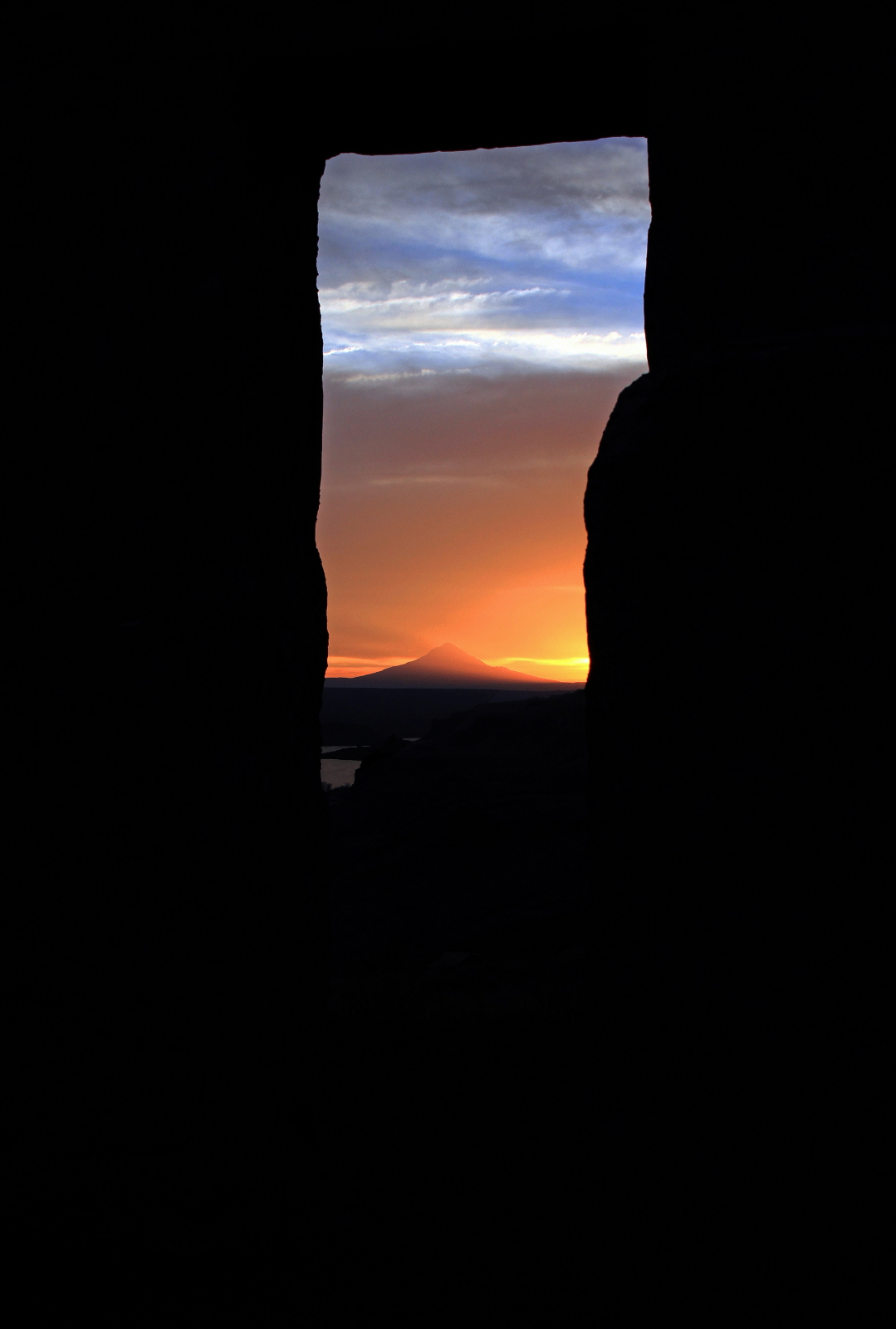Mt. Hood from Stonehenge
