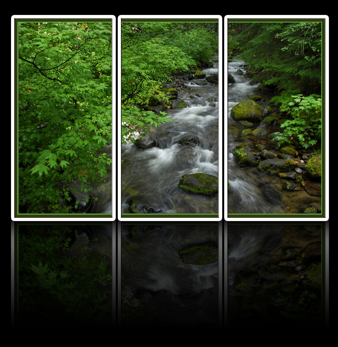 Creek Triptych