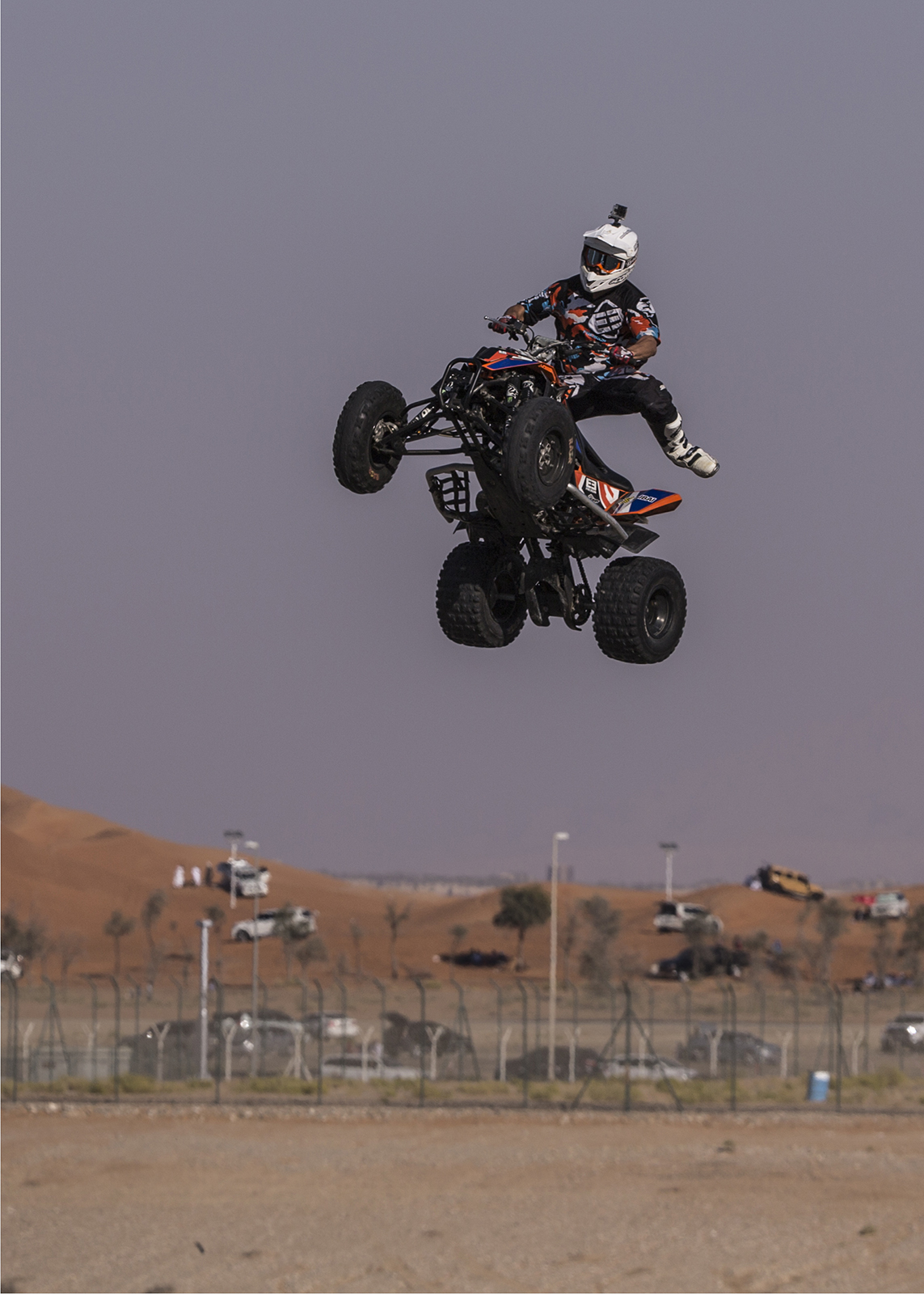 Riding in the air