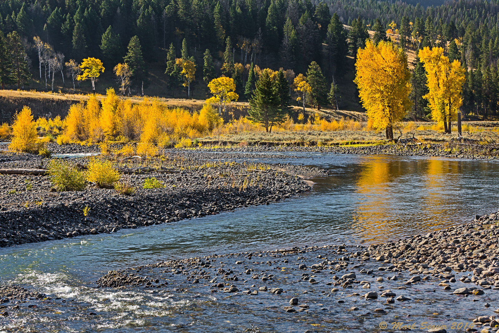 Soda Butte Creek Fall