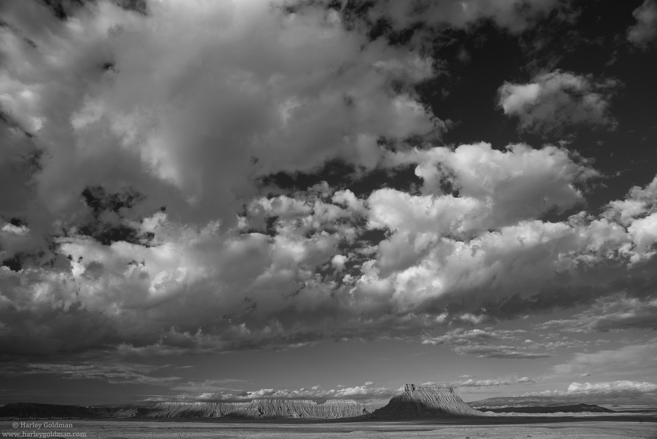 Shadowed Buttes