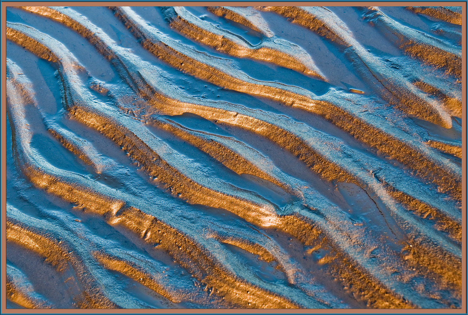 Gold and Blue