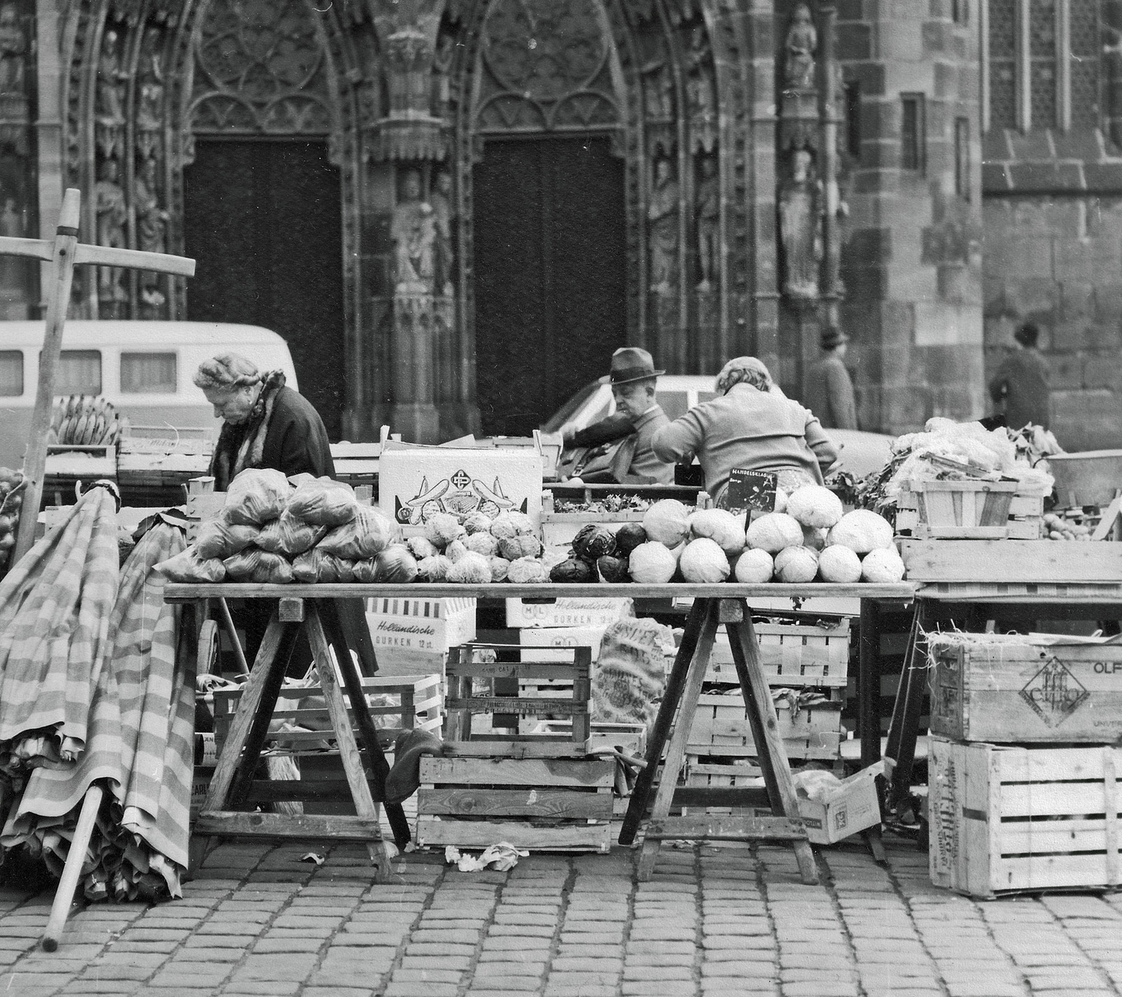 Market on the square.