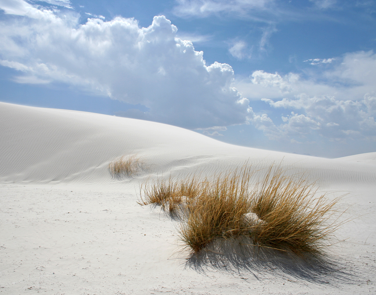 White Sand Blue Sky