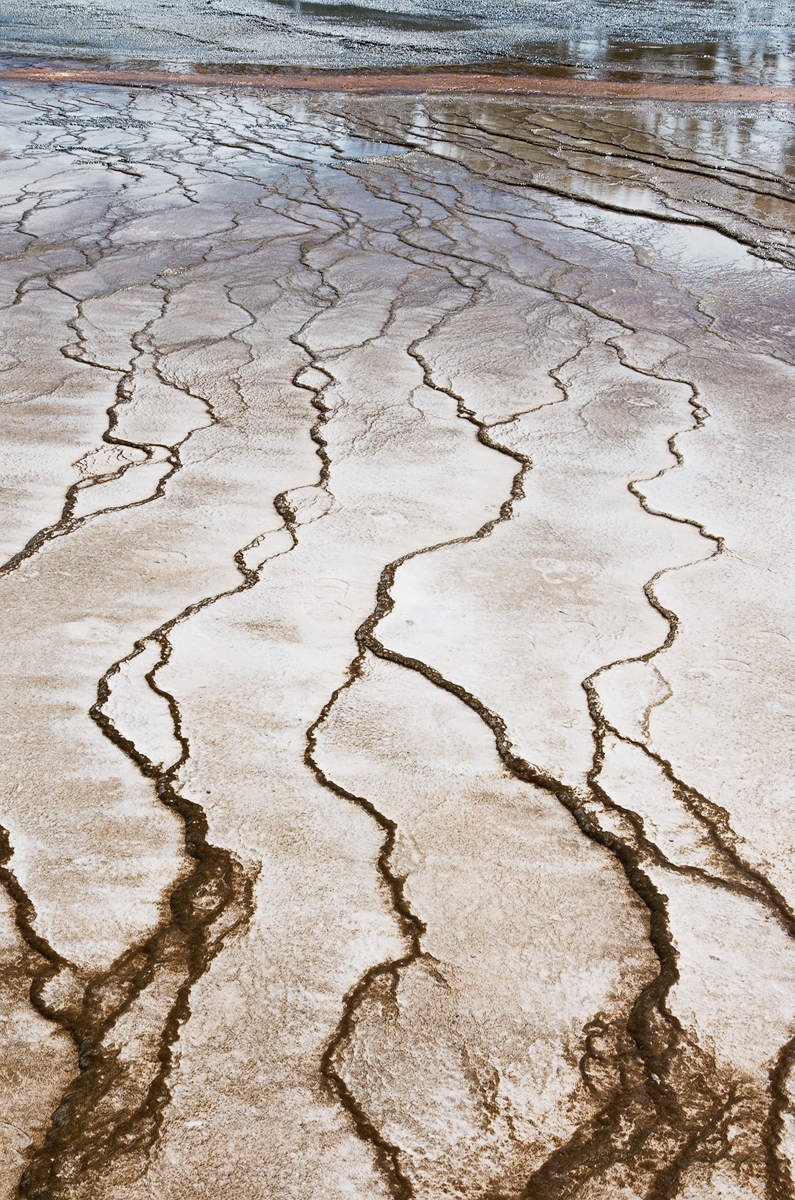 Hotspring Flow Abstract
