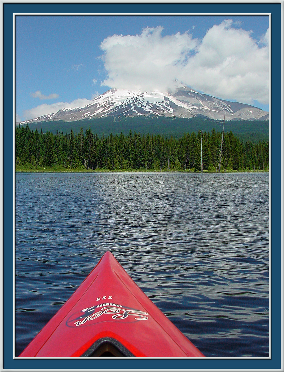 Mt Hood from Trillium Lake