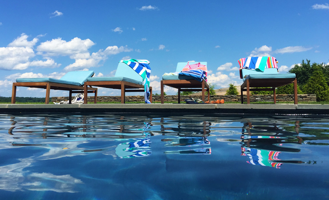 Poolside