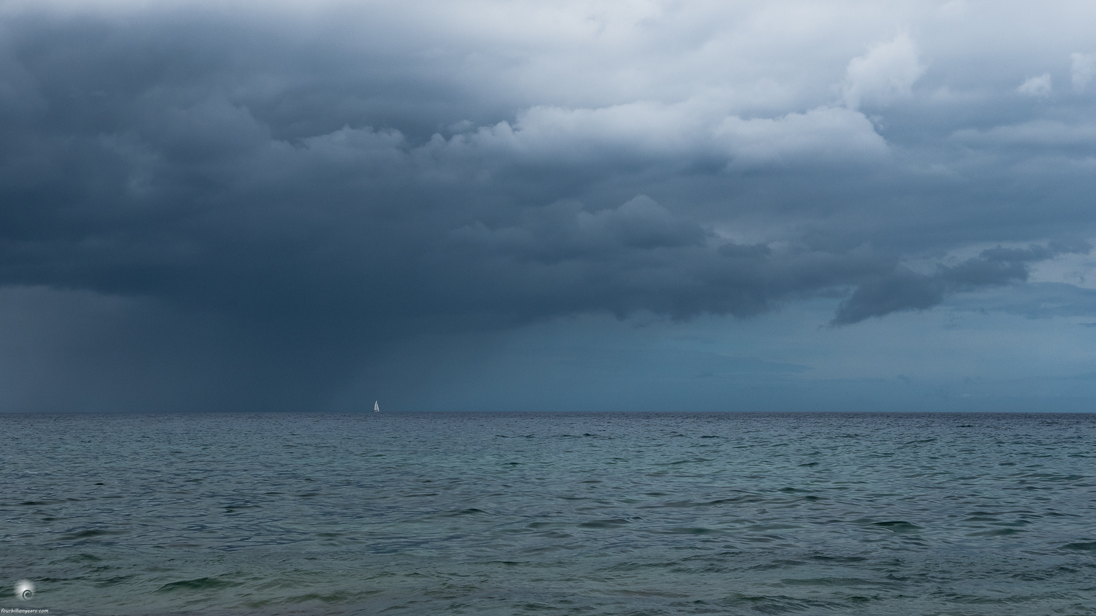 Sailboat and Clouds