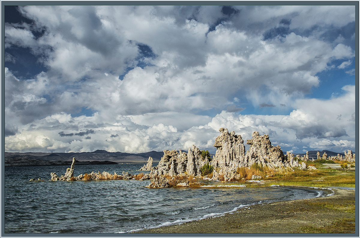 Clouds over Mono Lake