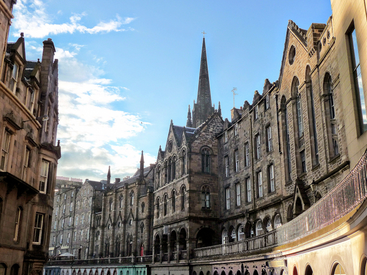 Edinburgh street scene