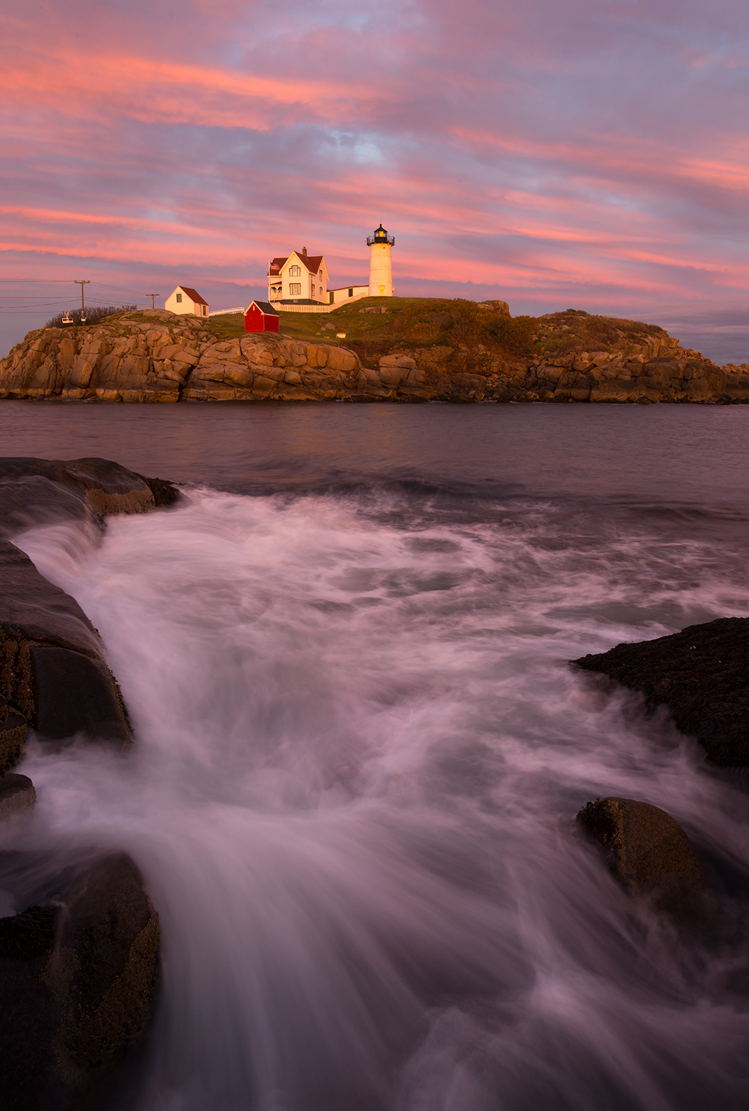 Nubble Light @ Sunset + repost