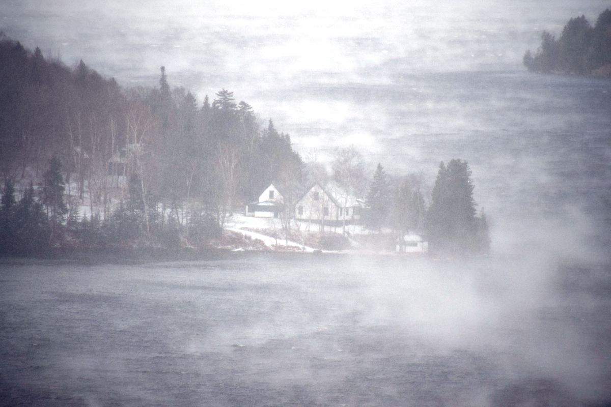 Arctic Blast over Water