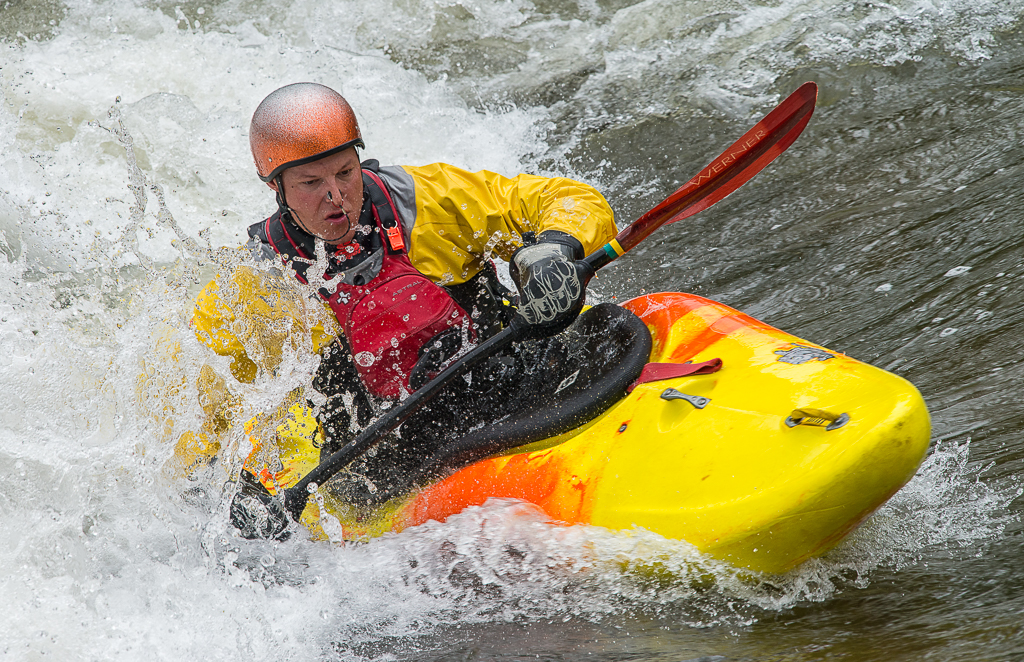 Kayaking Clear Creek