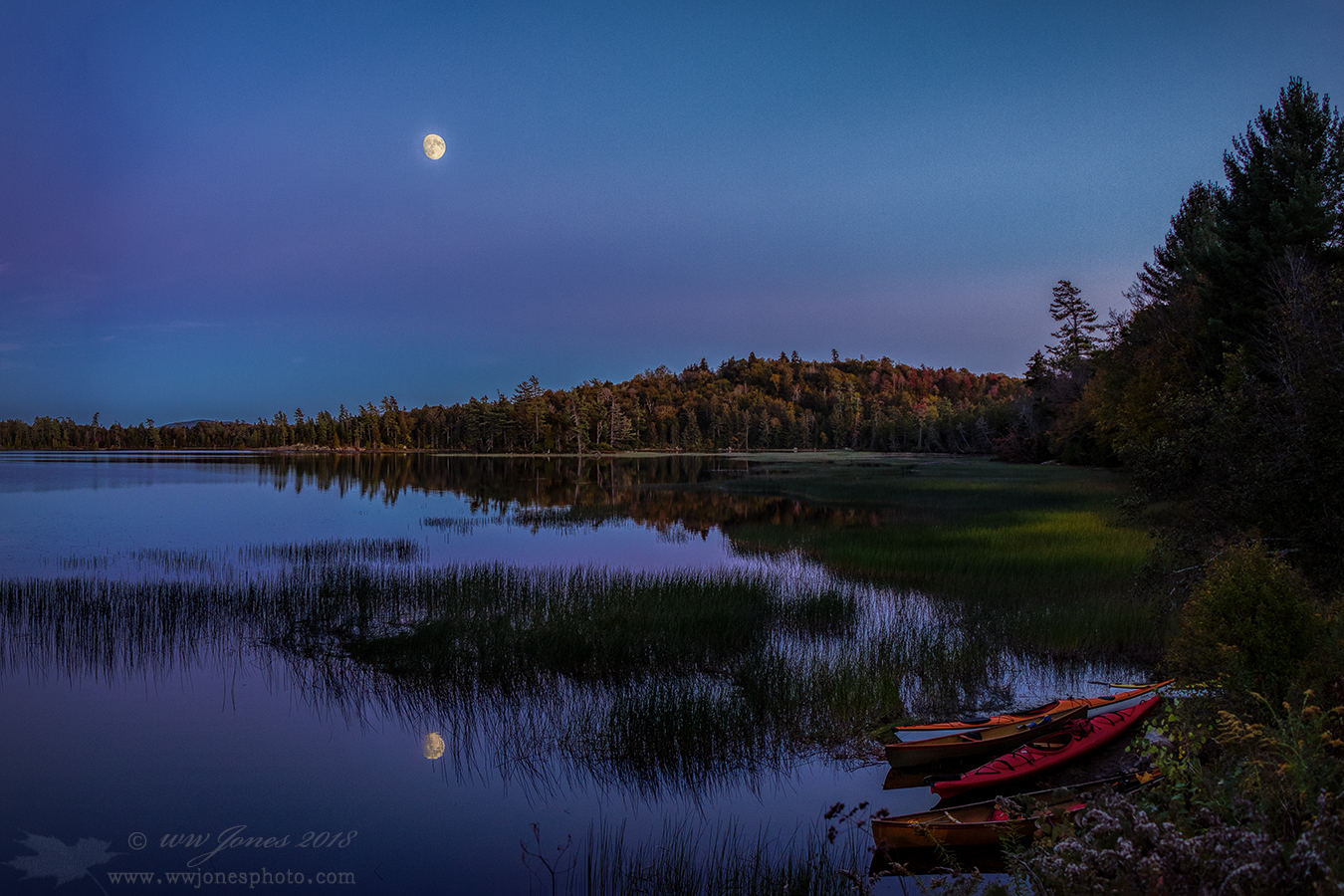 Evening at Camp