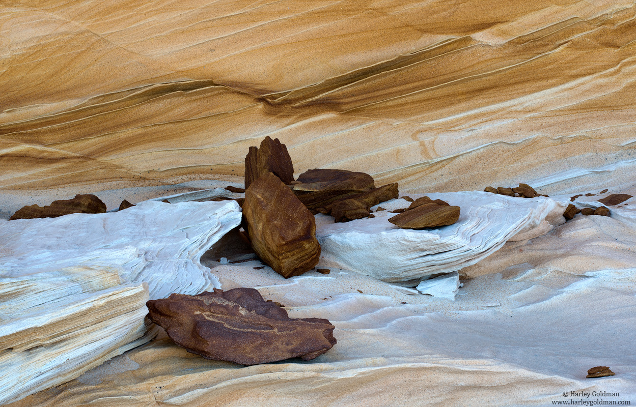 Sandstone Fins Boulders