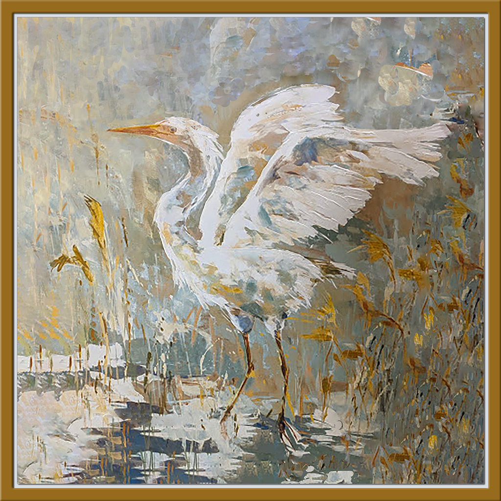 Egret Impression
