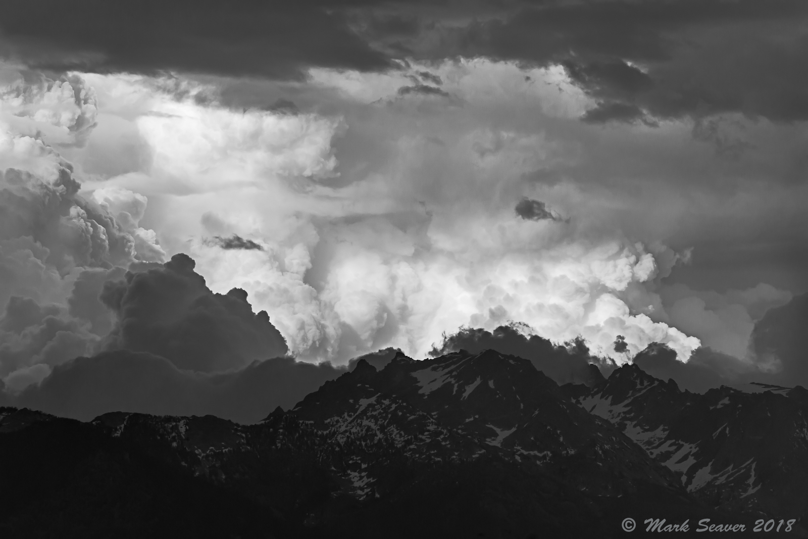 Mt Cowan Thunderheads