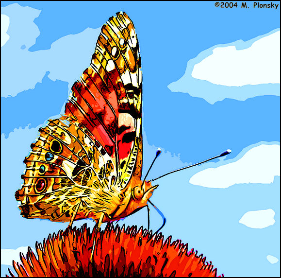 pOpArT Butterfly