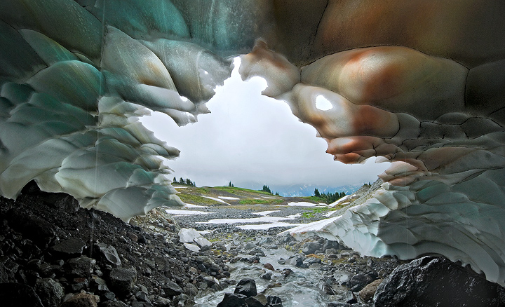 Glacier Cavern with 2 extra versions
