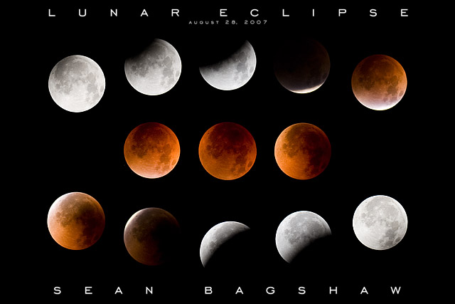 Lunar Eclipse, NOT Mars